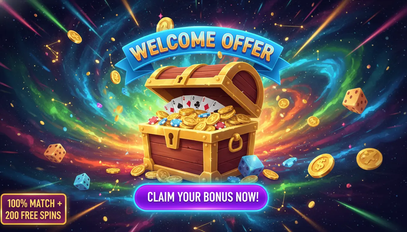 High Roller casino welcome offer